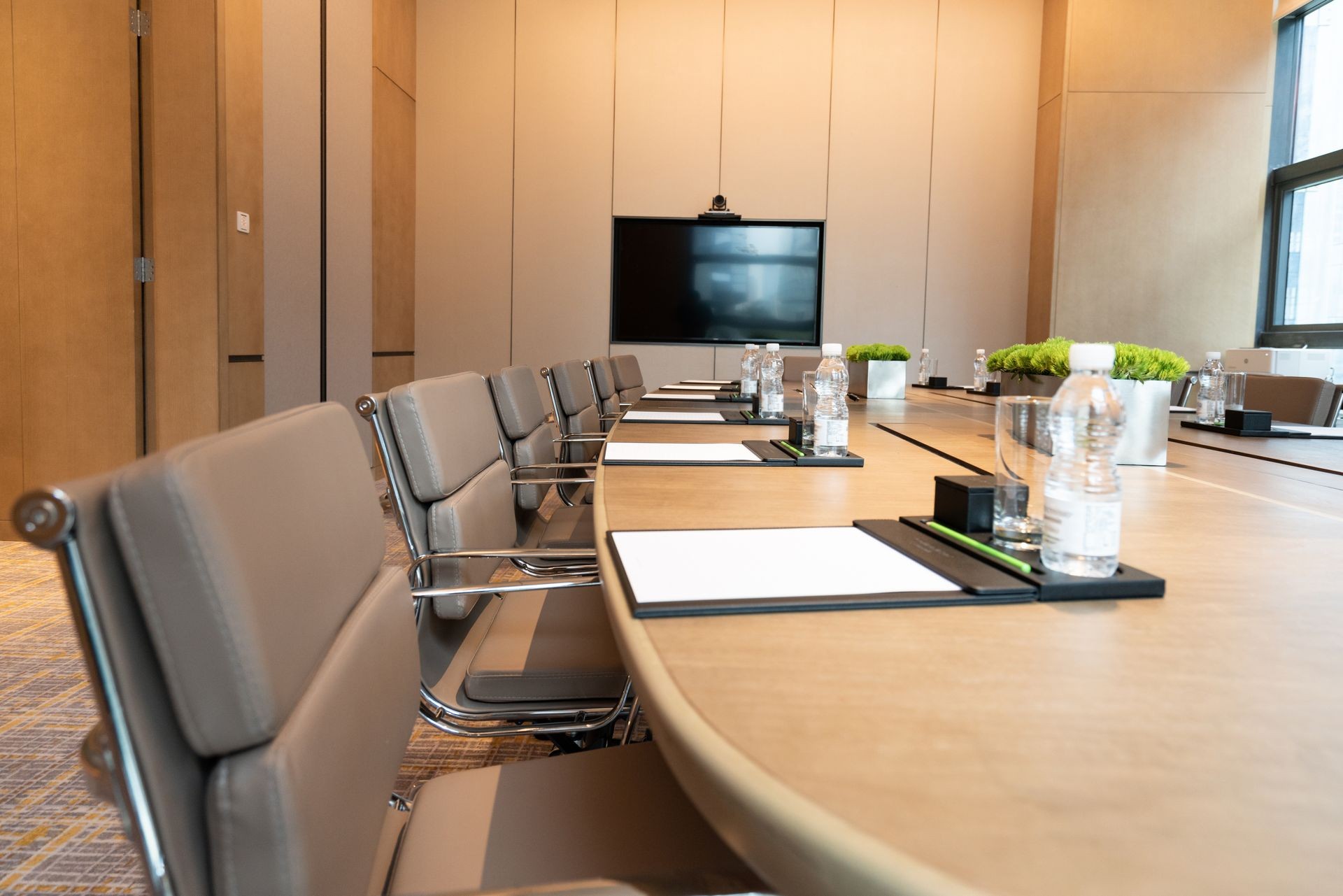 Business meeting room or Board room interiors.